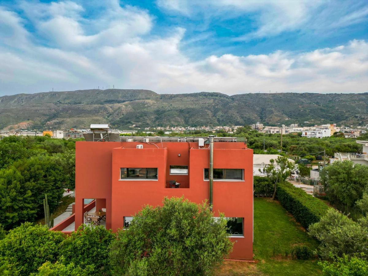 Villa Red Castle Souda Exterior foto