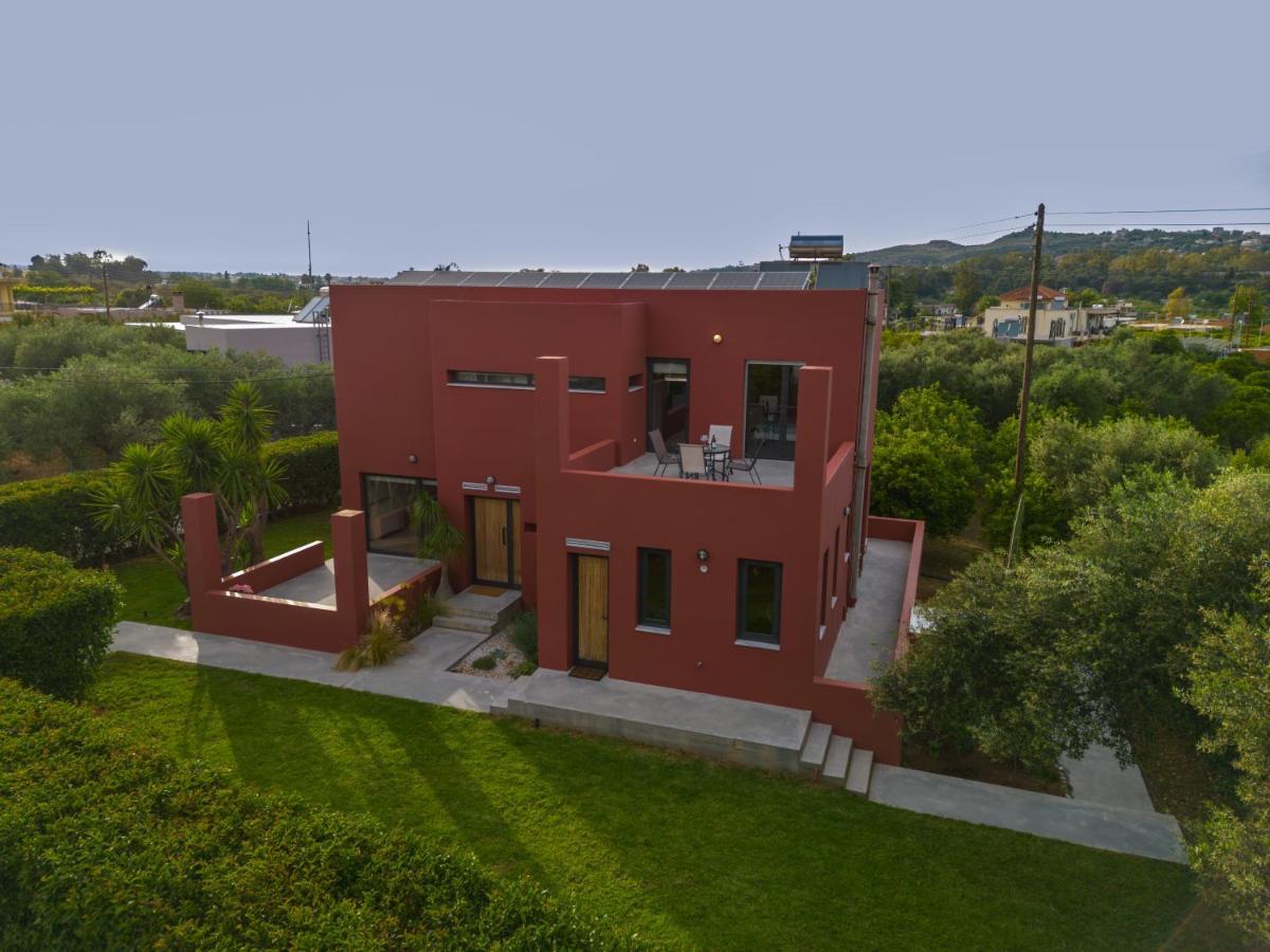Villa Red Castle Souda Exterior foto