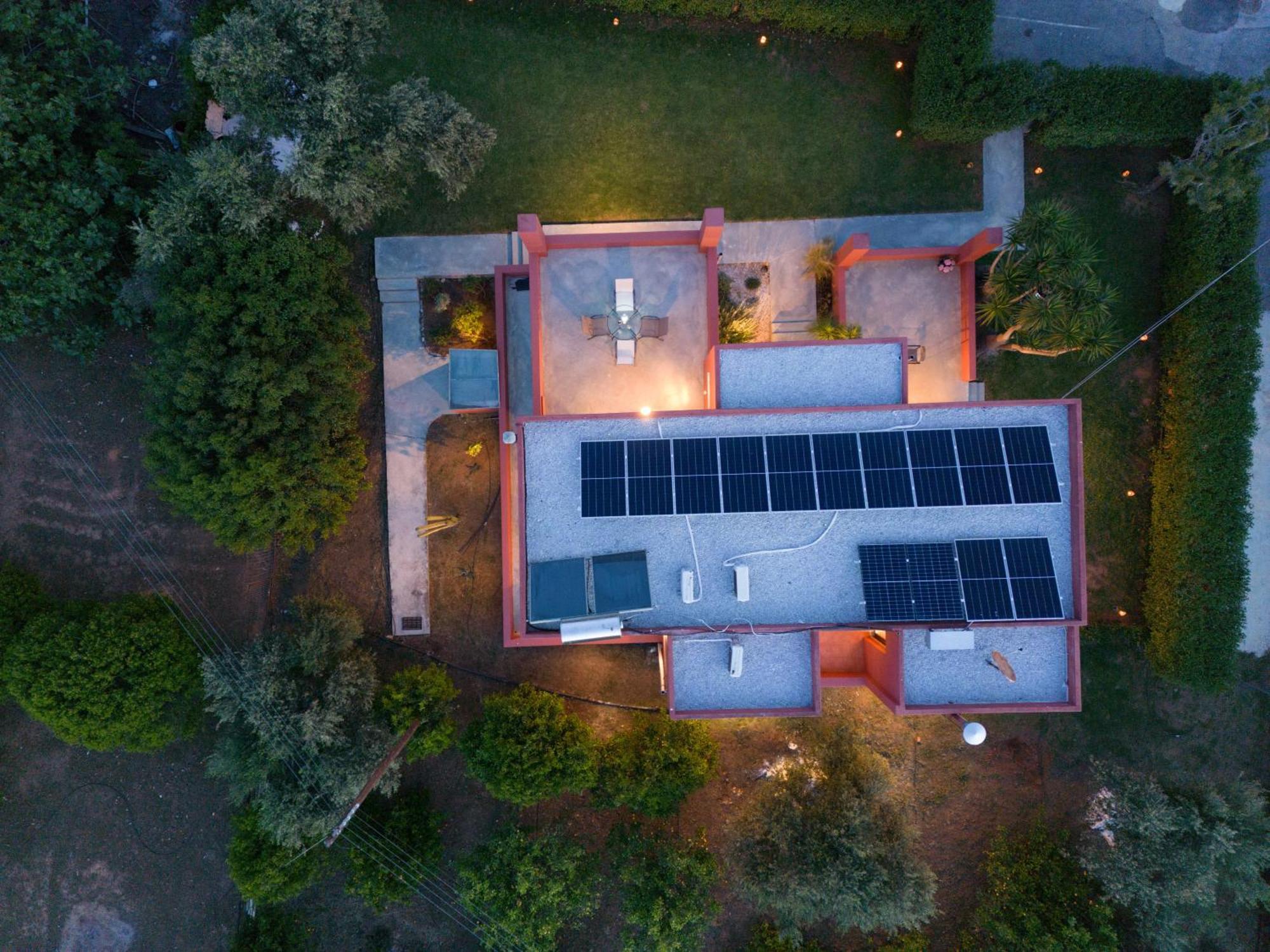 Villa Red Castle Souda Exterior foto